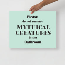 Load image into Gallery viewer, Do not Summon Mythical Beasts - Poster