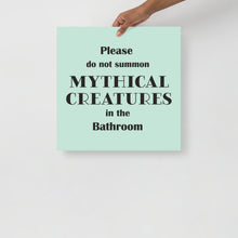 Load image into Gallery viewer, Do not Summon Mythical Beasts - Poster