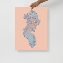 Load image into Gallery viewer, Crystal Face - Poster