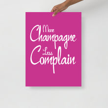 Load image into Gallery viewer, Pink Champagne - Poster