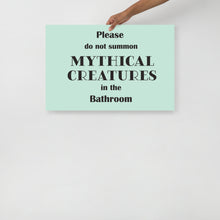 Load image into Gallery viewer, Do not Summon Mythical Beasts - Poster