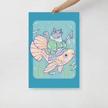 Load image into Gallery viewer, Fish Rider - Poster