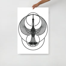 Load image into Gallery viewer, Crane in Flight - Poster