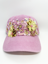 Load image into Gallery viewer, Pink Gecko Garden - Art Baseball Cap