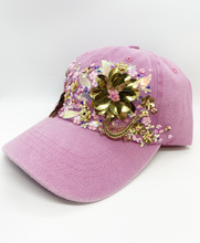 Load image into Gallery viewer, Pink Gecko Garden - Art Baseball Cap