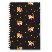 Load image into Gallery viewer, Star Tiger - Spiral notebook