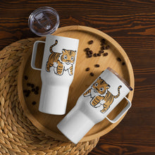 Load image into Gallery viewer, Tiny Tiger - Travel mug with a handle