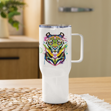 Load image into Gallery viewer, Tiger Proud- Rainbow - Travel mug with a handle