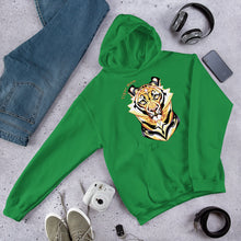 Load image into Gallery viewer, Tiger Mom (full face) - Unisex Hoodie - Color Options