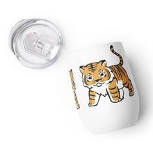 Load image into Gallery viewer, Let's Go (tiny) Tigers - Wine tumbler