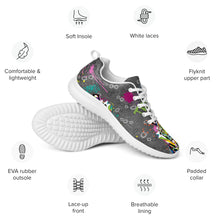 Load image into Gallery viewer, Rainbow Roar - Women’s athletic shoes