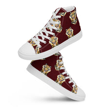 Load image into Gallery viewer, Tigers - Women’s high top canvas shoes