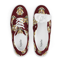 Load image into Gallery viewer, Tigers - Women’s lace-up canvas shoes