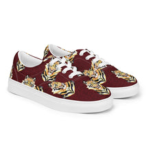 Load image into Gallery viewer, Tigers - Women’s lace-up canvas shoes