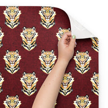 Load image into Gallery viewer, Maroon Tiger - Wrapping paper sheets