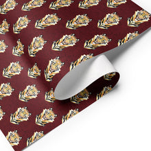 Load image into Gallery viewer, Maroon Tiger - Wrapping paper sheets