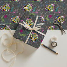 Load image into Gallery viewer, Rainbow Roar - Wrapping paper sheets