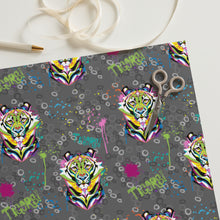 Load image into Gallery viewer, Rainbow Roar - Wrapping paper sheets