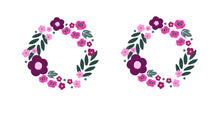 Load image into Gallery viewer, Pink Wreath Tittoo - Temporary Nipple Tattoo Set