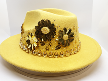 Load image into Gallery viewer, Shades of Gold - Art Fedora