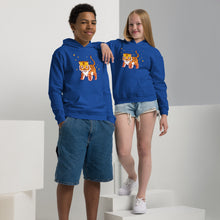 Load image into Gallery viewer, Star Tiger - Youth heavy blend hoodie - Color Options