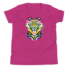 Load image into Gallery viewer, Rainbow Roar - Youth Short Sleeve T-Shirt