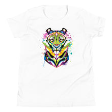 Load image into Gallery viewer, Rainbow Roar - Youth Short Sleeve T-Shirt