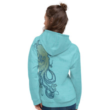 Load image into Gallery viewer, Blue Octopus - APO Unisex Hoodie