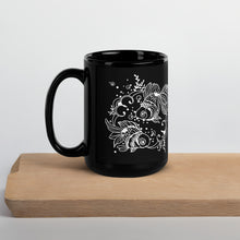 Load image into Gallery viewer, Koi - Black Glossy Mug