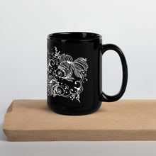 Load image into Gallery viewer, Koi - Black Glossy Mug