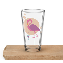 Load image into Gallery viewer, Flamingo Cocktail - Shaker pint glass