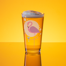 Load image into Gallery viewer, Flamingo Cocktail - Shaker pint glass