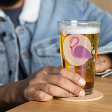 Load image into Gallery viewer, Flamingo Cocktail - Shaker pint glass