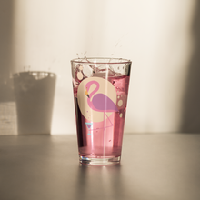 Load image into Gallery viewer, Flamingo Cocktail - Shaker pint glass