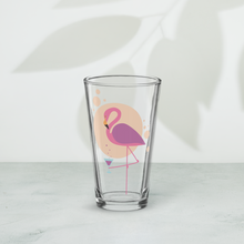 Load image into Gallery viewer, Flamingo Cocktail - Shaker pint glass