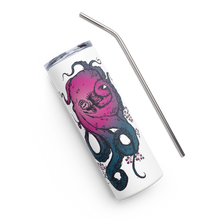 Load image into Gallery viewer, Pink Octopus - Stainless steel tumbler
