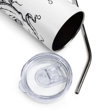 Load image into Gallery viewer, Octopus - Polar Night Blue Print - Stainless steel tumbler