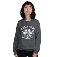 Load image into Gallery viewer, In Vino Veritas - White Graphic - Sweatshirt