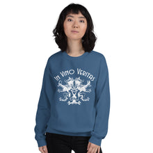 Load image into Gallery viewer, In Vino Veritas - White Graphic - Sweatshirt