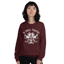 Load image into Gallery viewer, In Vino Veritas - White Graphic - Sweatshirt