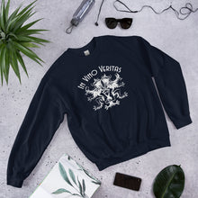 Load image into Gallery viewer, In Vino Veritas - White Graphic - Sweatshirt