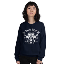 Load image into Gallery viewer, In Vino Veritas - White Graphic - Sweatshirt