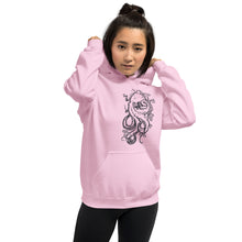 Load image into Gallery viewer, Polar Blue Octopus Sketch - Unisex Hoodie