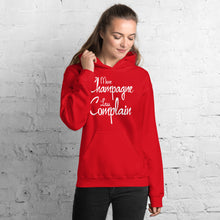Load image into Gallery viewer, More Champagne Less Complain - White Graphic - Hoodie