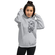Load image into Gallery viewer, Polar Blue Octopus Sketch - Unisex Hoodie