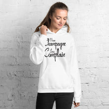Load image into Gallery viewer, More Champagne Less Complain - Black Graphic - Hoodie