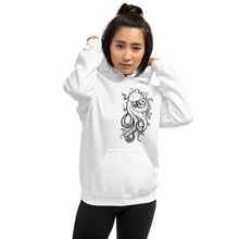 Load image into Gallery viewer, Polar Blue Octopus Sketch - Unisex Hoodie