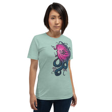 Load image into Gallery viewer, Pink Octopus - Unisex t-shirt