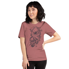 Load image into Gallery viewer, Polar Blue Octopus sketch - Unisex T-shirt