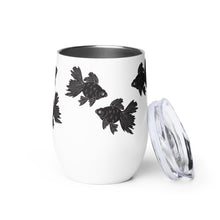 Load image into Gallery viewer, Goldfish Stamp - Wine tumbler
